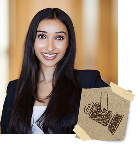 Portrait of Isha Abbasi.